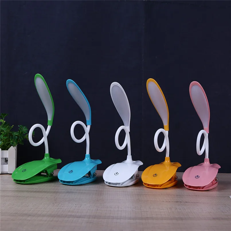 Book Lights USB LED Table Lamp With Clip Bed Reading Book Night Light Eye Protection mini led light #4m10 (2)