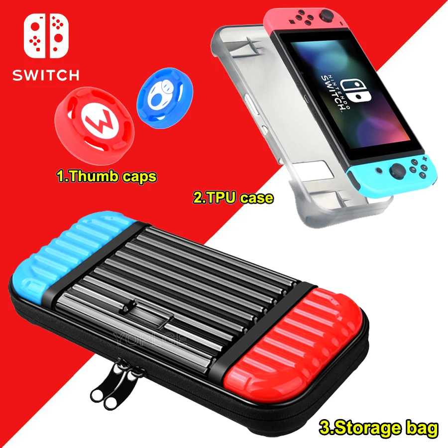 Защитный чехол из ТПУ для Nitendo Nintendo Switch 4 шт.|Сумки| |