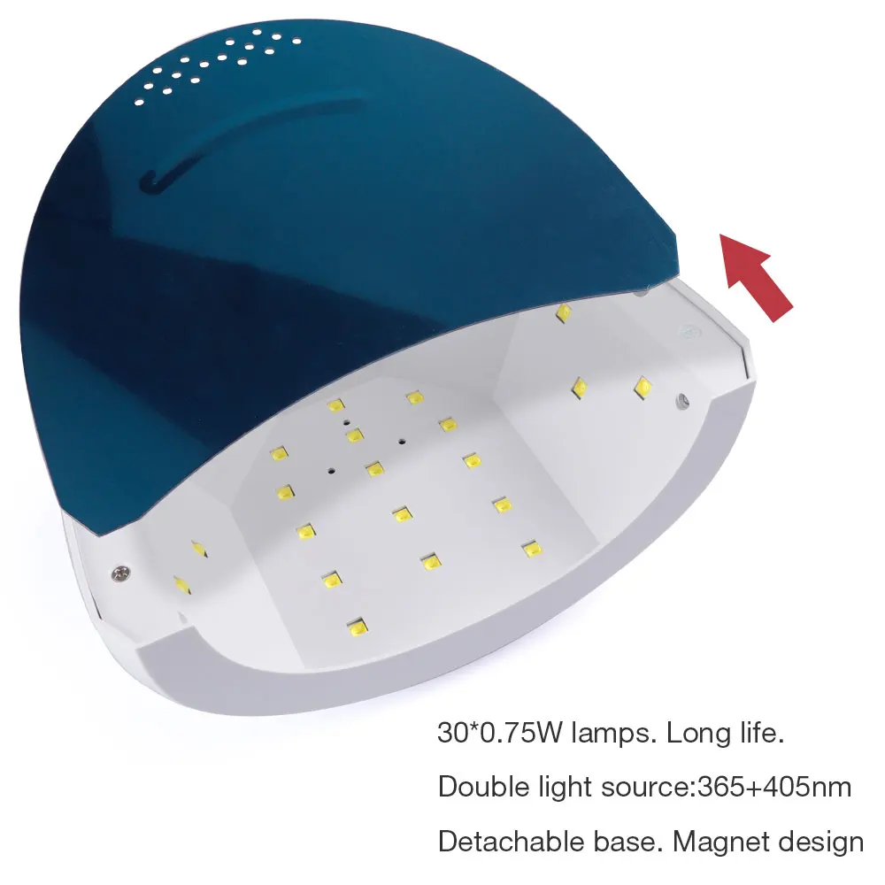 SUNOne/модное изделие 24/48 Вт УФ светодиодная лампа для сушки ногтей УФ-лампа для маникюра маникюрного геля для Лаки сушка для ногтей Гель-лак отверждения