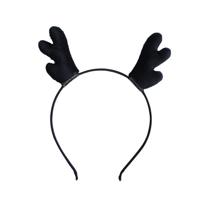 Christmas Women Headbands Antlers Headwrap Plush Antlers Hair Unique Design Festival Hair Band Accessories Navidad O16 (5)