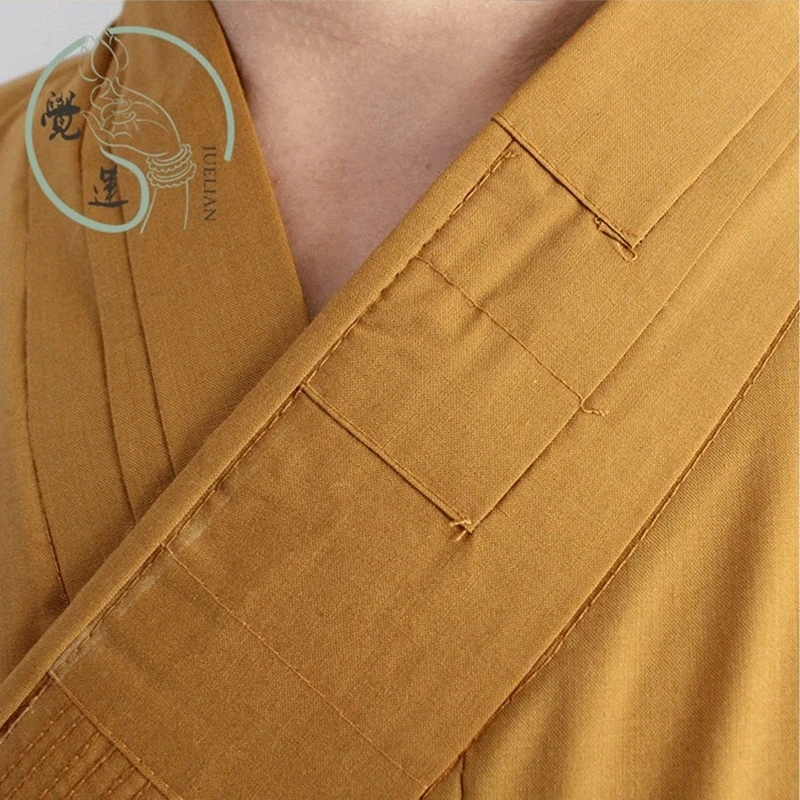 Buddhist monk robes buddhist clothing shaolin monk robes new chinese shaolin clothing uniform AA007