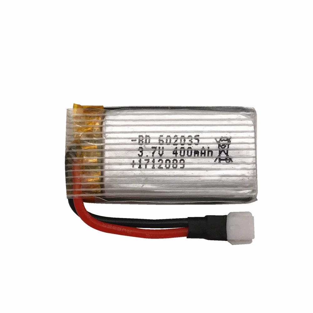 

2pcs/lot Limskey Original Battery H31 Spare Parts 3.7V 400mah XH plug 30C Battery H31-011 Lipo battery 3.7 V 400 mah For H31