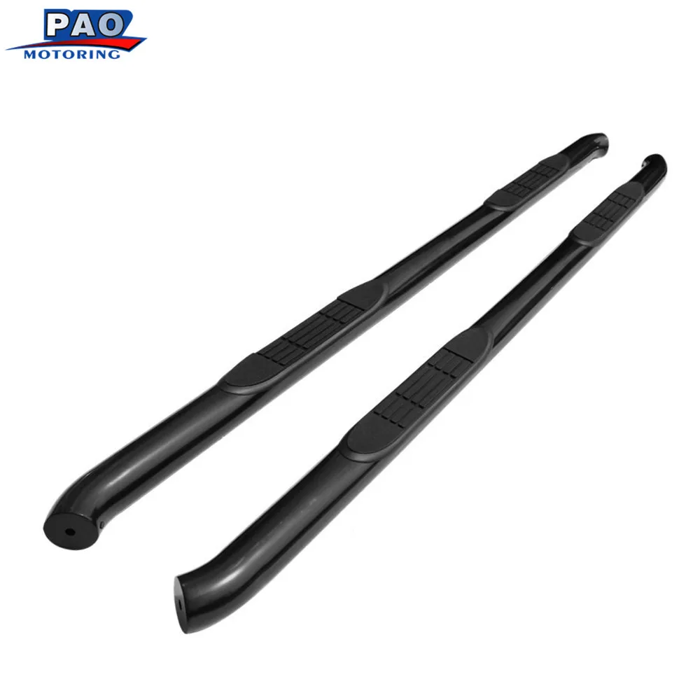 

Black Curved End Side Step Nerf Bar For 2007-2017 TOYOTA TUNDRA CREW MAX 3" running boards Car Pedals ACCESSORIES Parts auto