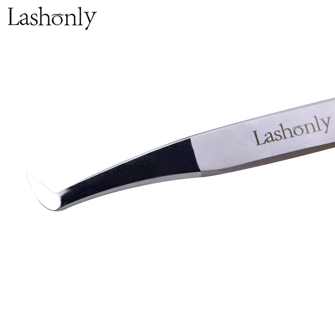 Пинцет для ресниц Lashonly AS09 объемный 3D 6D наращивания лучшее качество легкая