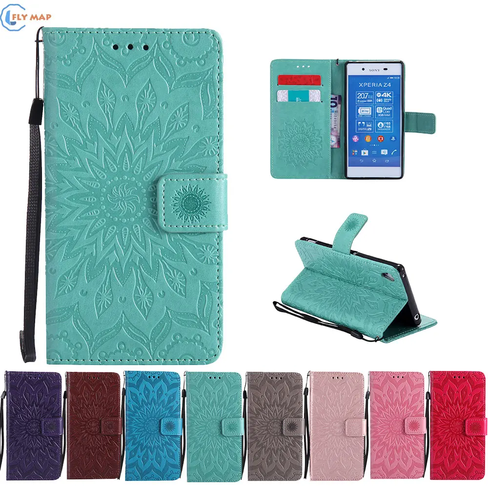 Чехол для Sony Xperia Z4 Z 4 Dual E6553 E6533 кошелек Флип-телефон кожаный чехол Z3 Plus Z3Plus E 6553 6533 |