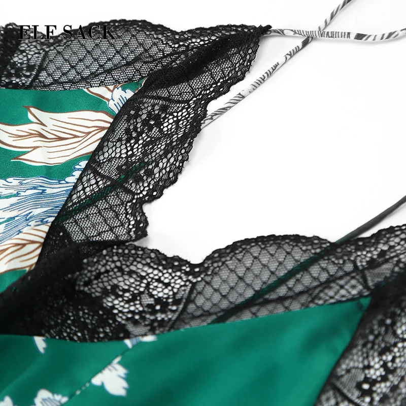ELFSACK новое летнее модное женское шифоновое платье трапециевидной формы с цветочным принтом, с коротким рукавом и v-образным вырезом, официальное Ретро тонкое женское платье