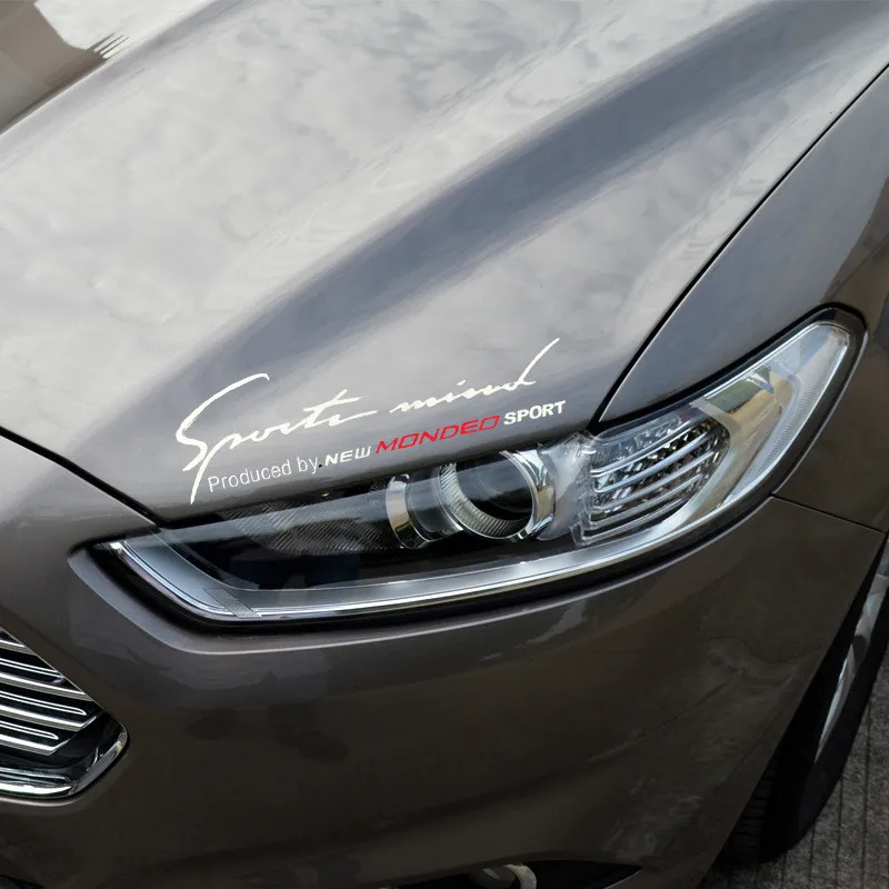 

Car lamp eyebrow decorative reflective sticker car styling for Cadillac srx cts ats escalade key emblem sls dts bls accessories