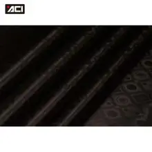 ACI парча в Гвинейском стиле Черный Цвет Bazin Ткань Высокое качество 10 ярдов/мешок полиэстер дамасской Абаи жаккардовая ткань