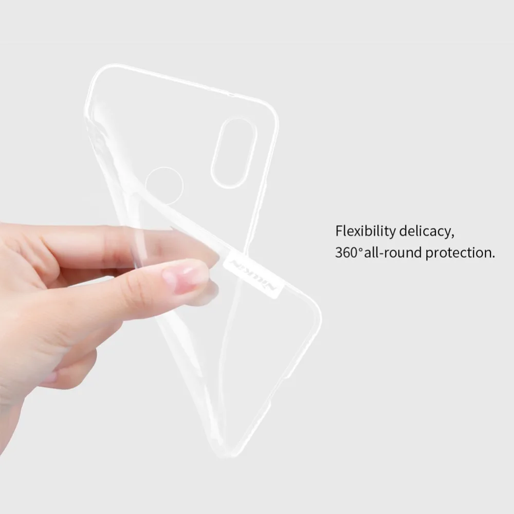 Nillkin супер тонкий природа прозрачный чехлы Телефон для Xiaomi Mi 6X чехол случае |