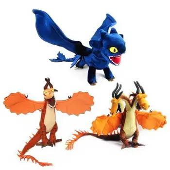 

New arrive Big size How to Train Your Dragon Plush Toys Toothless Character toy Soft Stuffed Animals Dolls For Children Gifts
