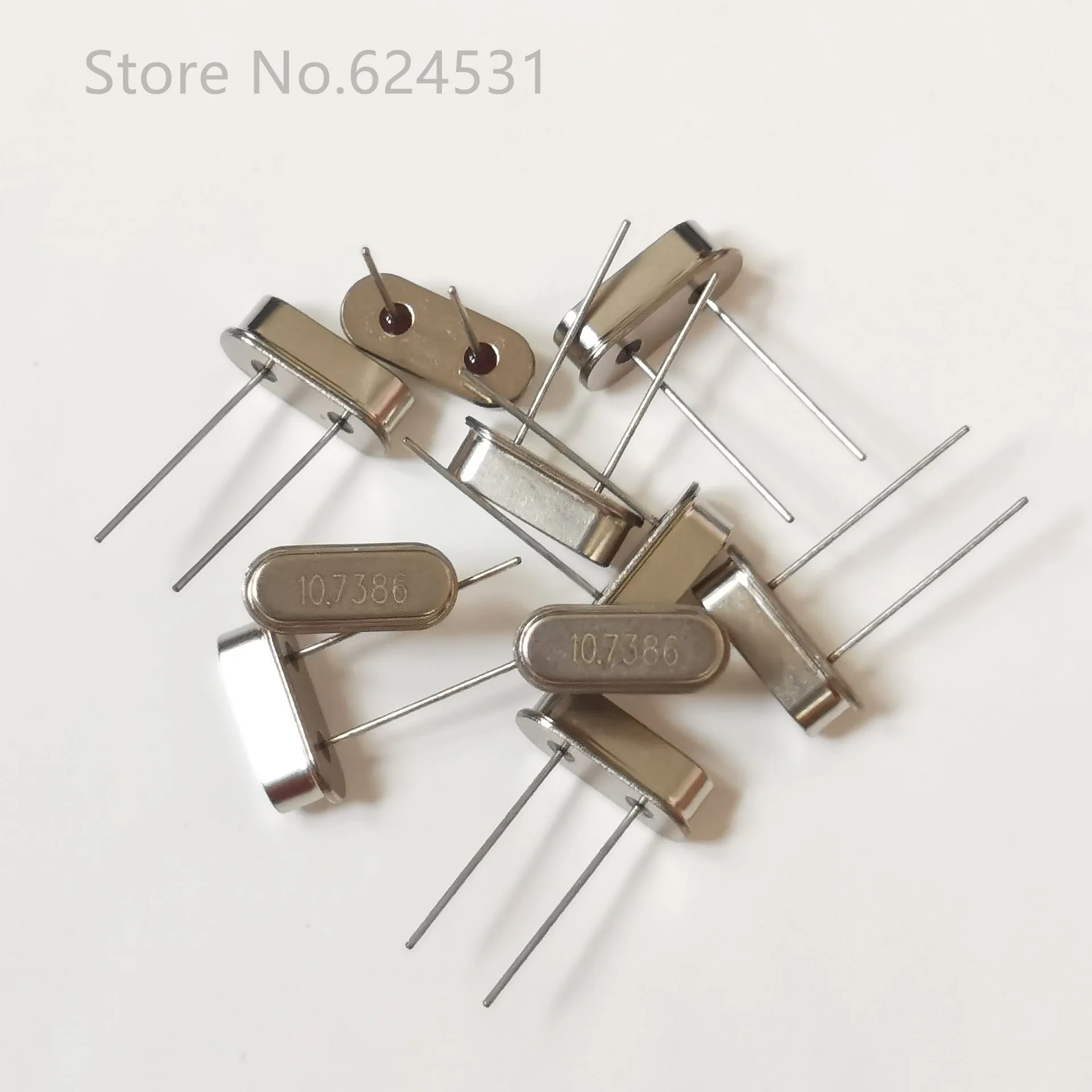 

10pcs HC-49S 10.7386MHZ 20PF 20PPM Resonator