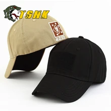 TSNK Мужская и Женская "MARSOC/8222" тактическая Бейсболка Snapback растягивающаяся шапка для бега/рыбалки