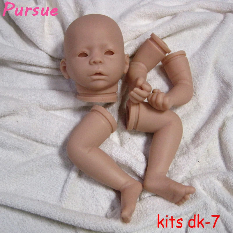 Pursue 21 inch Safe Soft Vinyl Reborn Baby Toddler Doll Kits Silicone