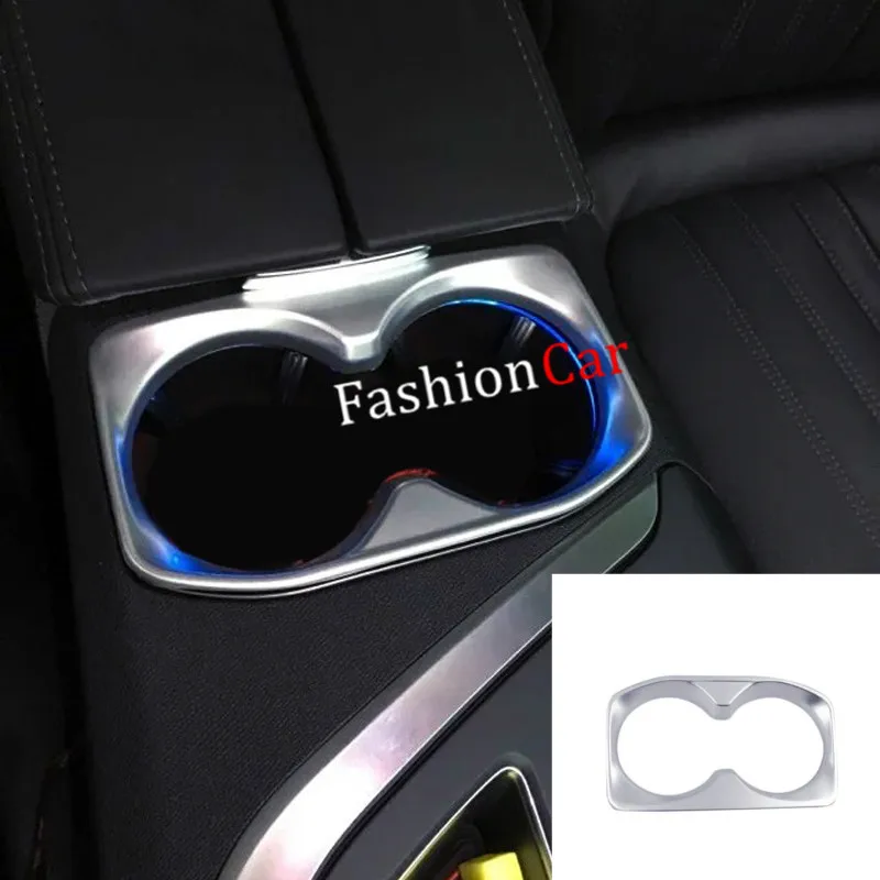 

For Peugeot 3008 GT 2016 2017 MATTE Car water cup decoration trim 1pcs