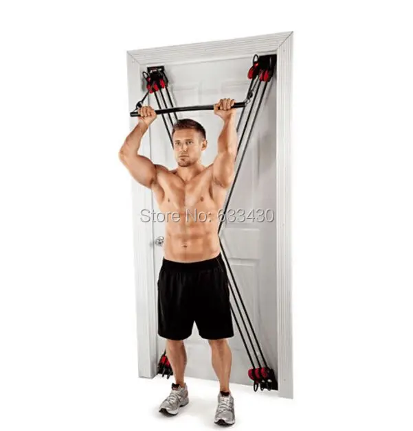 weider x factor 6 x universal door pull rope chest rope pull