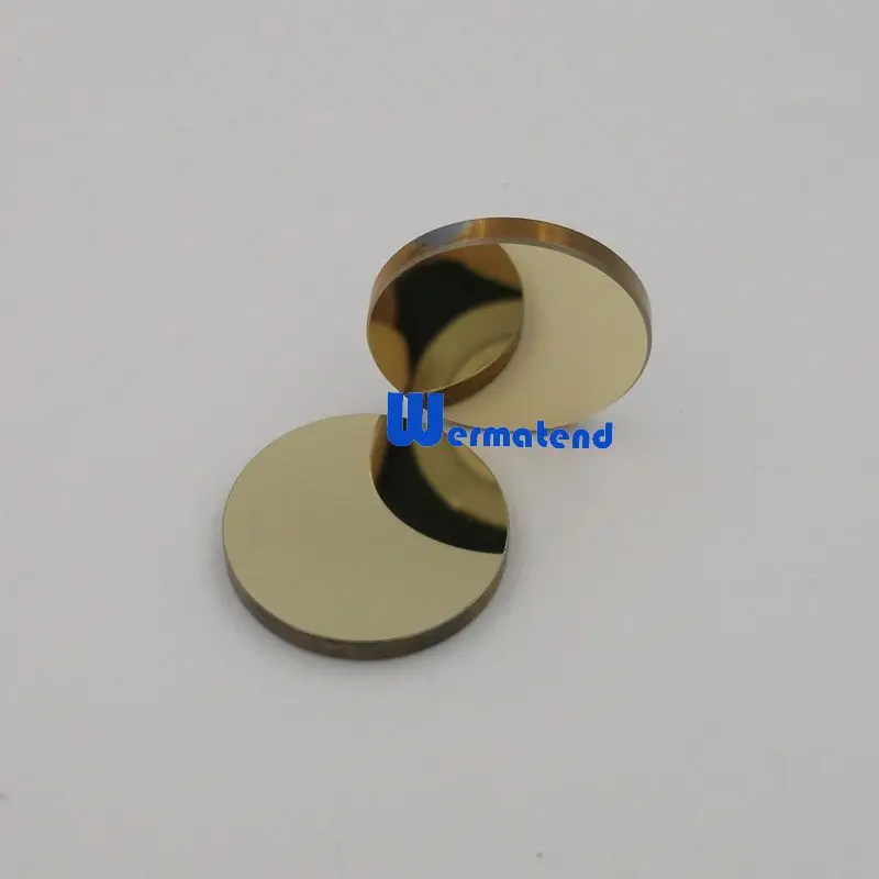 

Best quality 3pcs/lot diameter 25mm Co2 Laser Mirror Laser Reflector gold plated silicon mirror for CO2 machine Free shipping