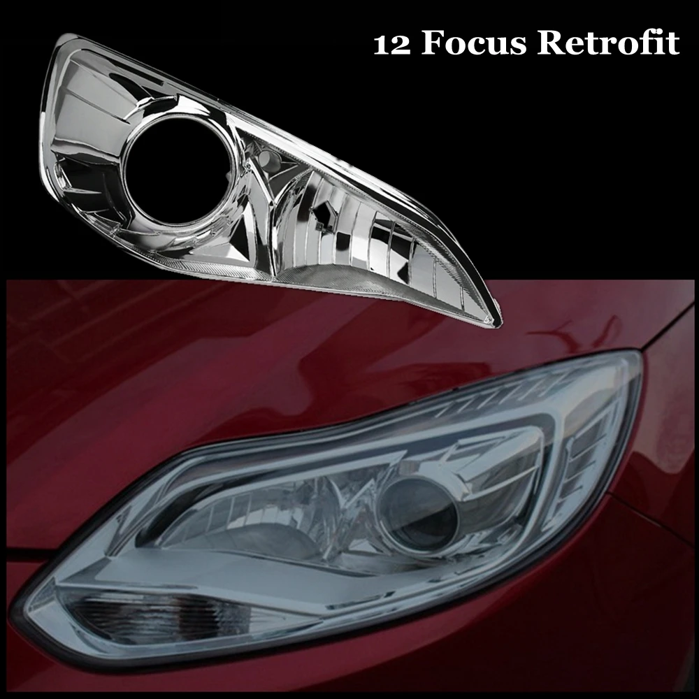 Автомобильные фары в сборе аксессуары для 2012 Ford Focus Модернизированный без повреждений tebay Установка HID объектив проектора нужно q5 hella5