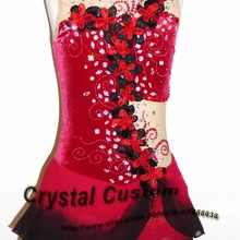 Обувь для девочек фигурное катание платье бренд Vogue соревнования по фигурному катанию платье Дети dr3240