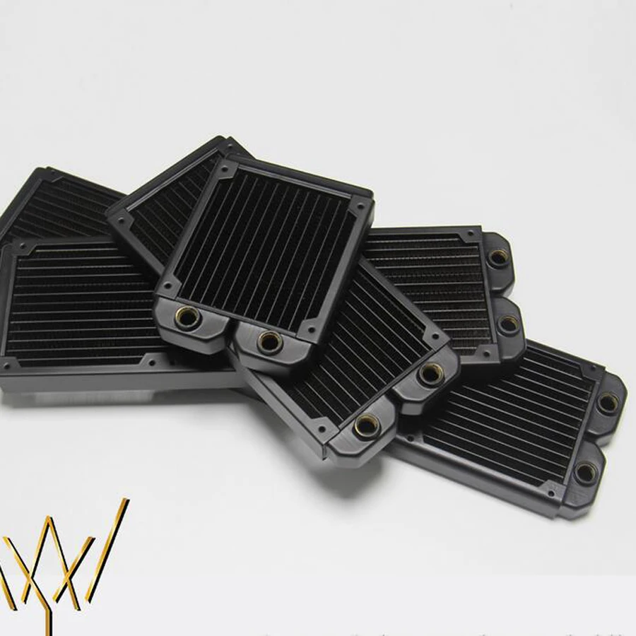 120 240 360 480 Fang water cooled copper radiator exhaust heat