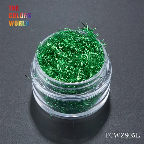 TCWZ805L 20g TCT-084 Фольга полоски металлический блеск волшебное зеркало ногтей Книги по искусству украшения ногтей гель ногтей Блеск Макияж ручной DIY Краски украшения - Цвет: TCWZ805L 20g