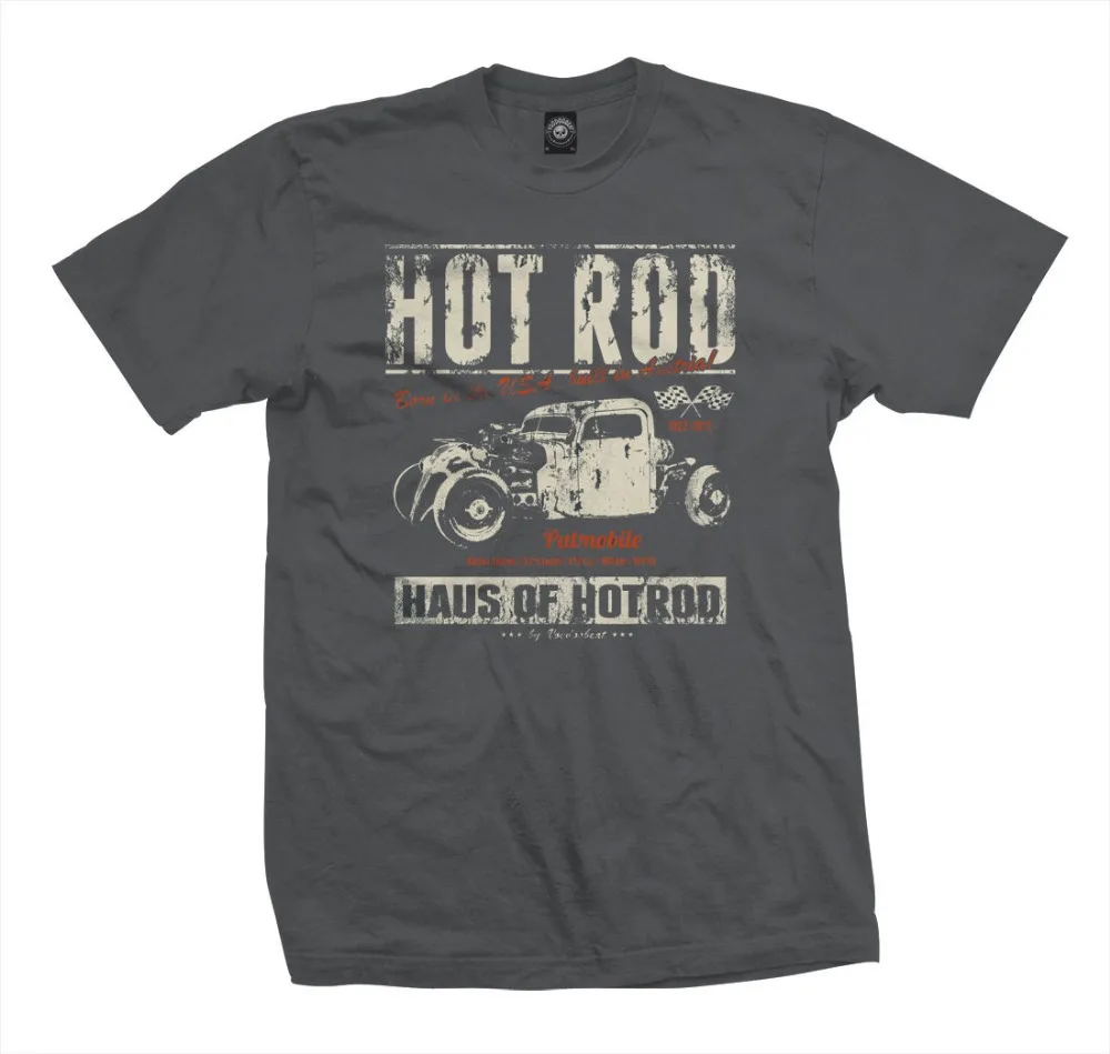 2019 модные популярные футболки Одежда для мальчиков -Haus Of Hot Rod-американского