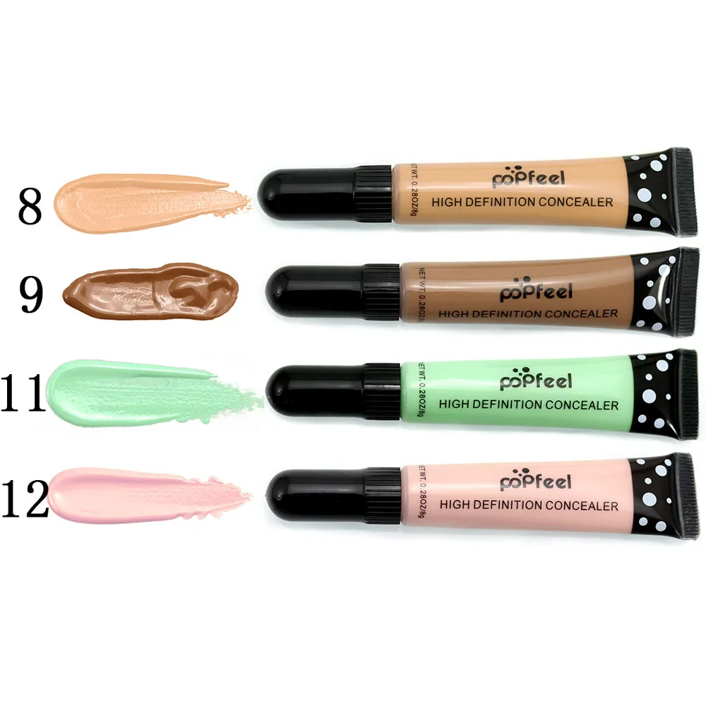 POPFEEL база для макияжа лица Консилер глаз Contour корректирующий крем Maquiagem жидкости