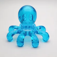 Портативный Кристальный массаж ручной массажер-Осьминог для снятия боли в мышцах шеи живота спины