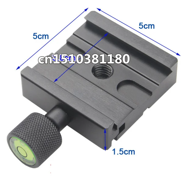 Camera Tripod Head Mount Quick Release Plate Connector 3/8 Screw for PU50 PU60 PU70 PU100 PU 140