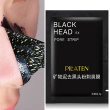PILATEN маска для удаления черных точек лица глубокое очищение черной головы лечение акне маска минералы очиститель пор 50 шт