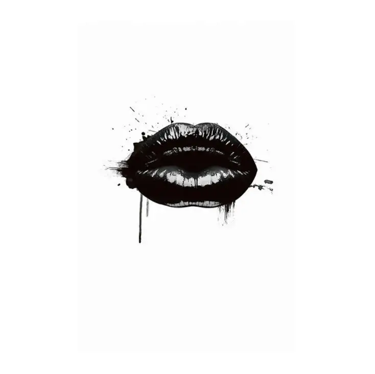 Стиль персонажа супермодель Кейт Мосс сексуальные губы жизнь шутка для Lijst холст художественные принты настенные плакаты домашний декор