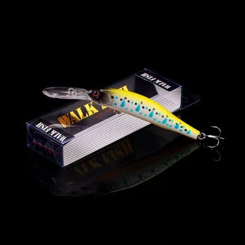

WALK FISH 1PCS 12CM 13.3G Professional Wobbler Suspend Minnow 2-3M Depth Long Lip Fishing Lure Bass Pike Artificial Baits