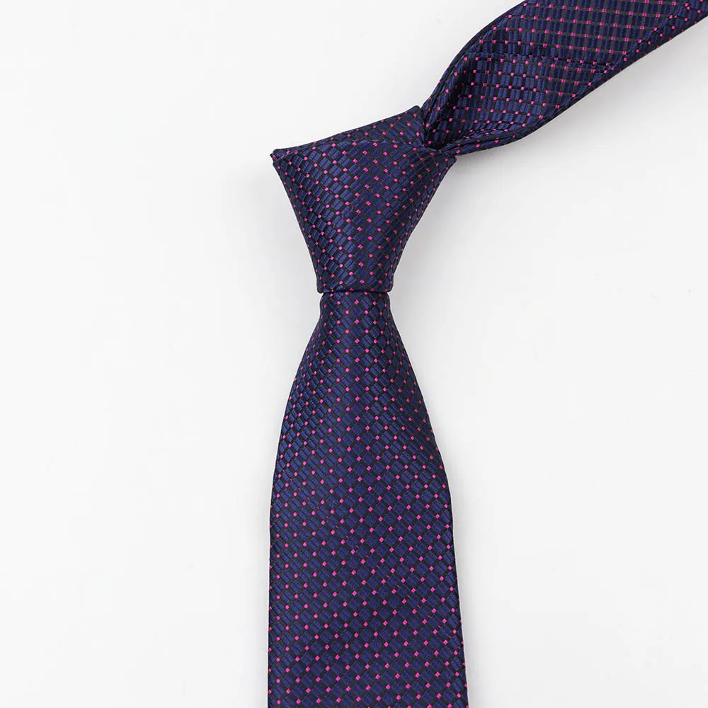 Dot Star формальный стильный галстук Горячая 7 см Жених джентльмен деловые галстуки мужские дизайнерские вечерние полиэстер гравата стрелка шелковый галстук - Цвет: 8