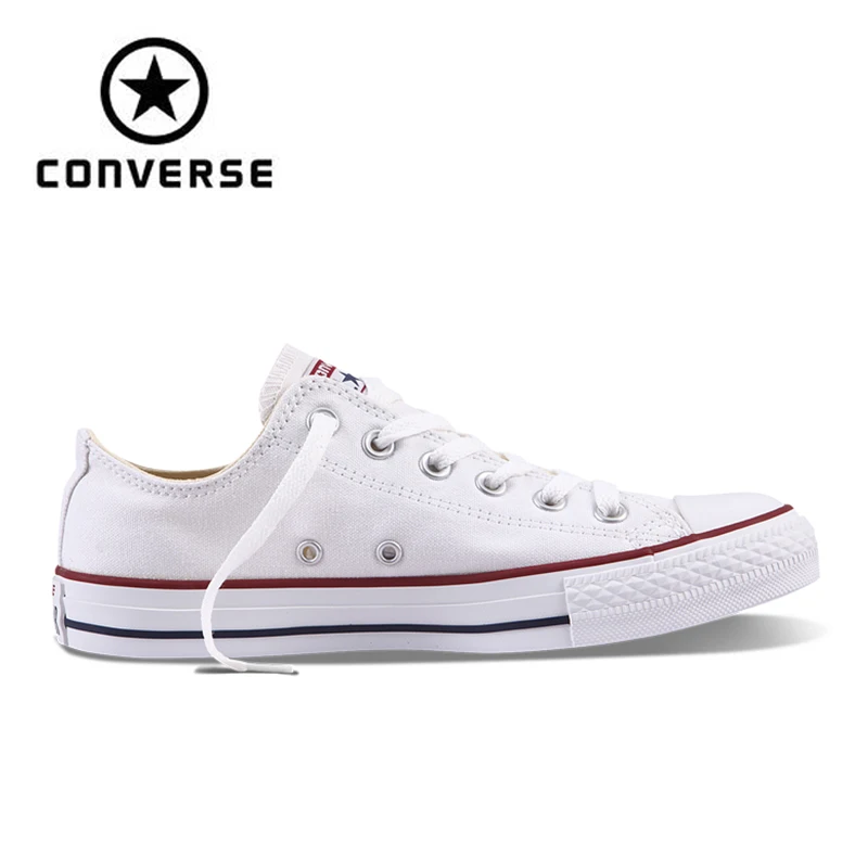 Authentic Converse ALL STAR Classic Breathable Canvas Low-Top Skateboarding Shoes Unisex Anti-Slippery Sneakers for Young Authentic Converse ALL STAR Classic Breathable Canvas Low-Top Skateboarding Shoes Unisex Anti-Slippery Sneakers for Young