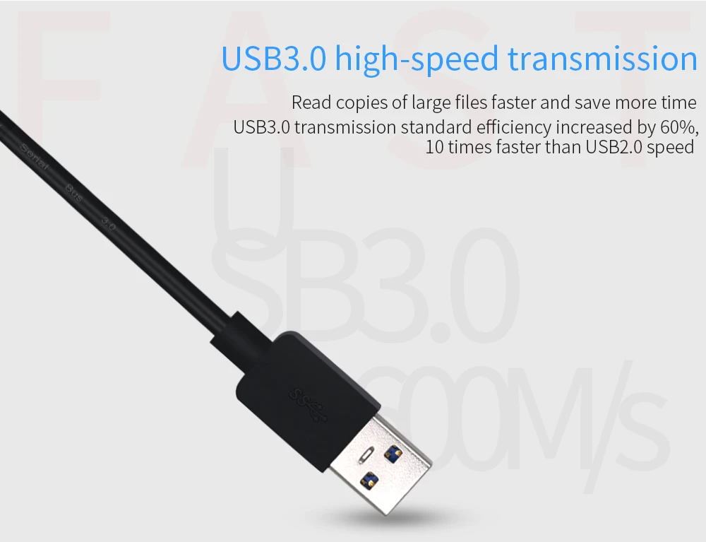 Черный USB 3,0 для SATA iii 3 кабель 15Pin+ 7Pin 22Pin конвертер 2," внешний жесткий диск адаптер