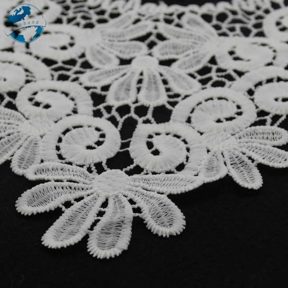 lace false collar white embroidered fake lace collar trim diy