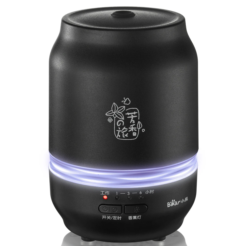 

220v 200ML Air Humidifiers Ultrasonic Aromatherapy Essential Oil Diffuser LED Light Humidifier Mini Mist Maker For Office Home