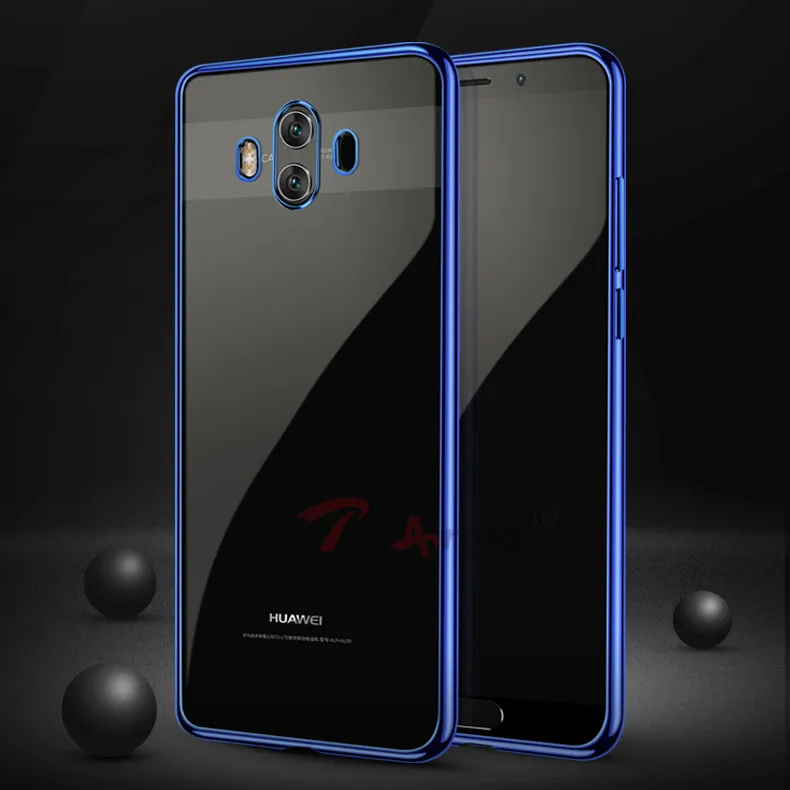 Для Huawei Mate 10 10Pro Nova2 Clear Nova 2Plus чехол покрытие прозрачный мягкий TPU для Enjoy7/Y6 Pro 2017