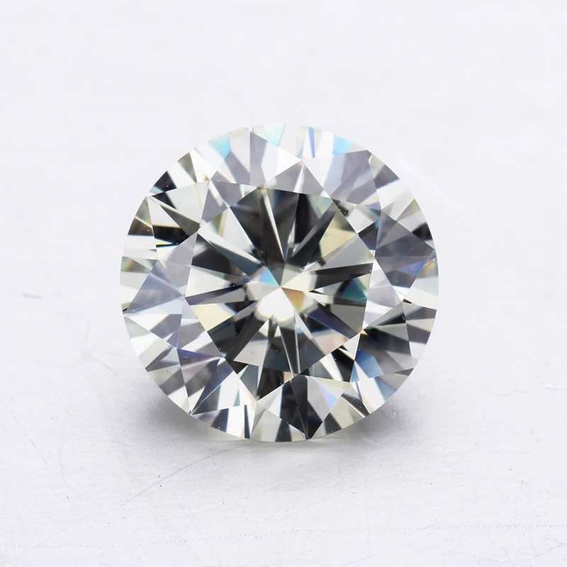 

I/J near white lab created beads 3/3.5/4/4.5/5/5.5/6mm loose stones moissanites gem