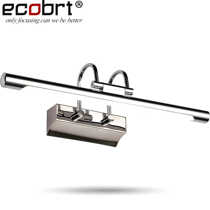 ECOBRT 7W Indoor LED Wall Sconce Lamps in Bed room Bathroom Swing arm Wall Lights Fixtures 220v AC