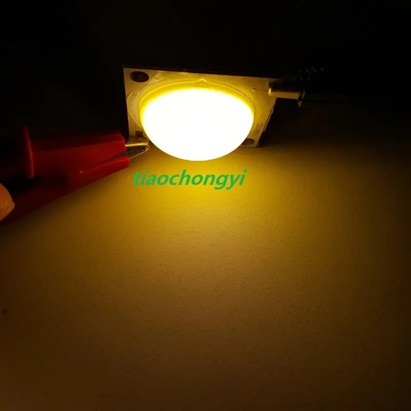 50 Вт высокомощный COB светодиодный светильник теплый белый 3000 k 1500mA+ 60-80 градусов Лен 1 шт