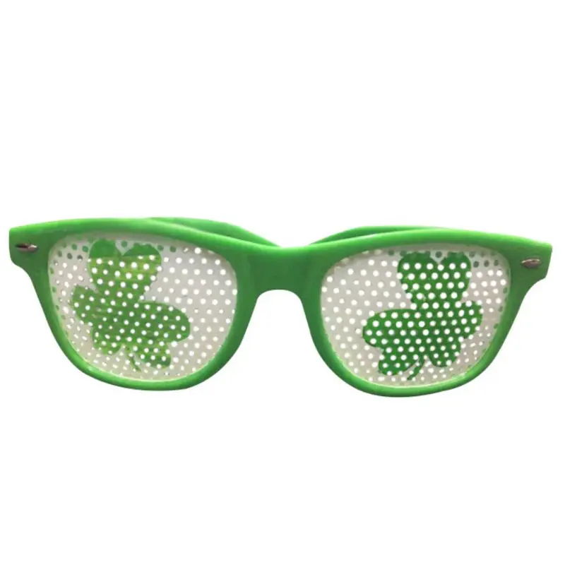 Новинка Зеленый шапка для St. день cвятого Патрика счастливый Трилистник очки ирландской традиционной украшения для праздника для вечеринки - Цвет: A3