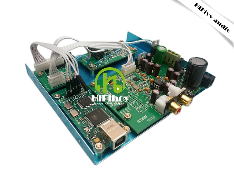 ES9028Q2M ЦАП для Hi-Fi усилитель декодер I2S Вход поддерживает I2S 32bit 384 к DSD64 128 256 512