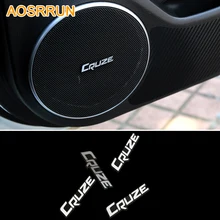 Нержавеющая сталь аудио знак авто звук эмблемы и аксессуары для автомобиля для Chevrolet Cruze седан хэтчбек 2009