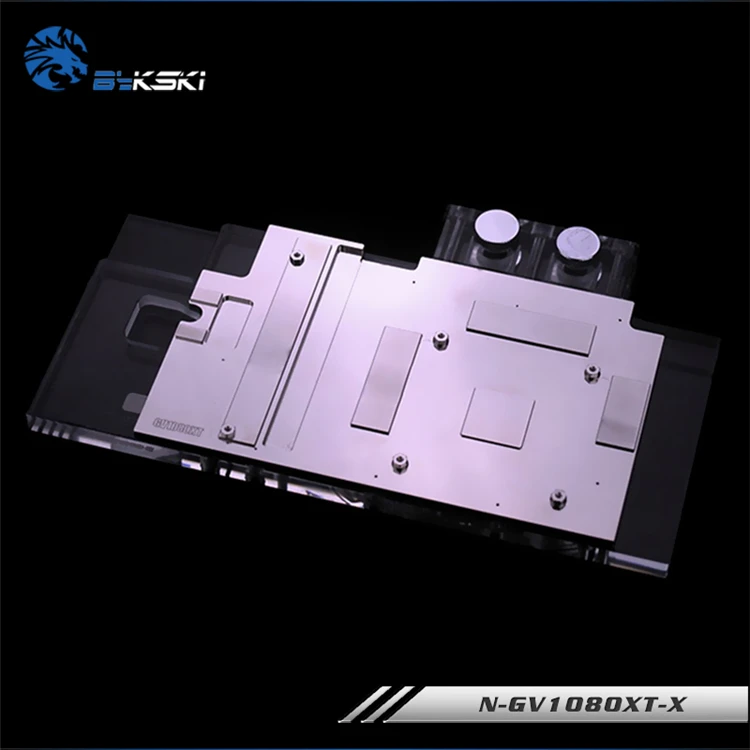 Водяной блок Bykski для Gigabyte GTX1080/1070 XTREME GAMING AORUS GTX 1070TI 8G медный ридиатор с водяным