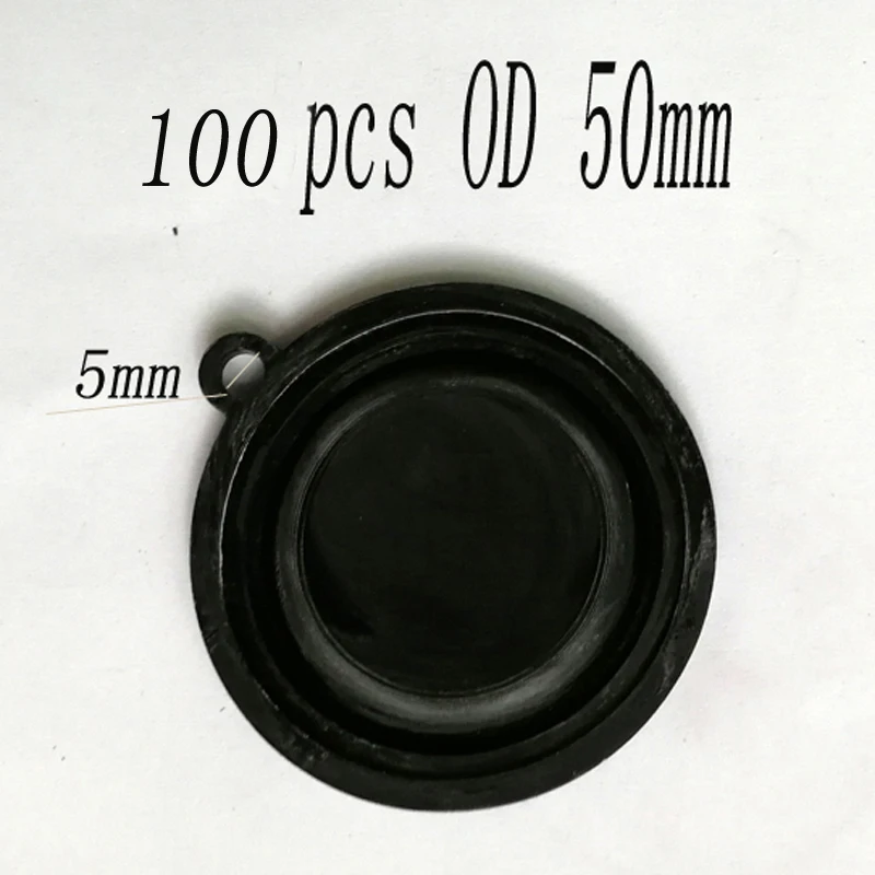 

100PCS OD 50mm Gas water heater Pressure Diaphragm Accessories Water Gas Linkage Valve Water Film Tympanic Membrane