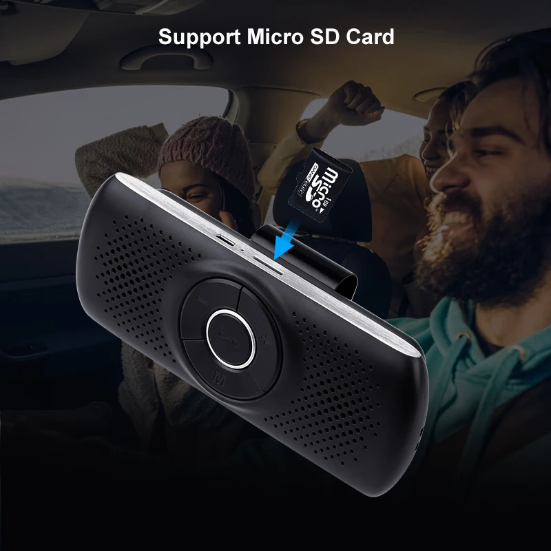JINSERTA Bluetooth Handsfree Car Kit Wireless Auto SIRI Speakerphone TF Music MP3 Player Connect 2 Phones Sun Visor Speaker JINSERTA Bluetooth Handsfree Car Kit Wireless Auto SIRI Speakerphone TF Music MP3 Player Connect 2 Phones Sun Visor Speaker