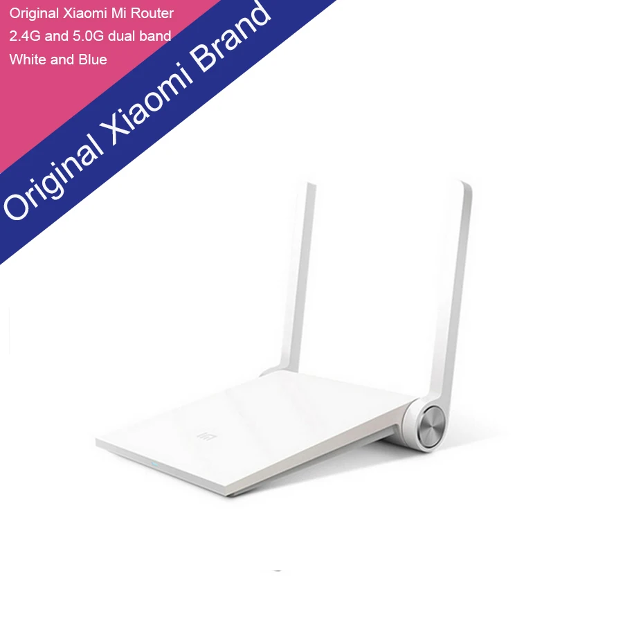 100% Original English Xiaomi Wireless Smart Router Mini Dual band 2.4GHz/5GHz 1167Mbps Support Wifi 802.11ac EU/AU/UK/US Adaptor