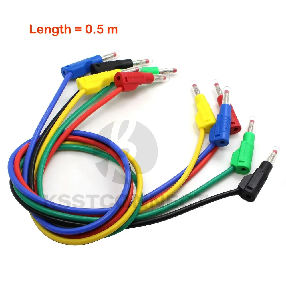 TL470 5pcs 0.5meter High Quality 13AWG2.5seq mm flexible silicone test