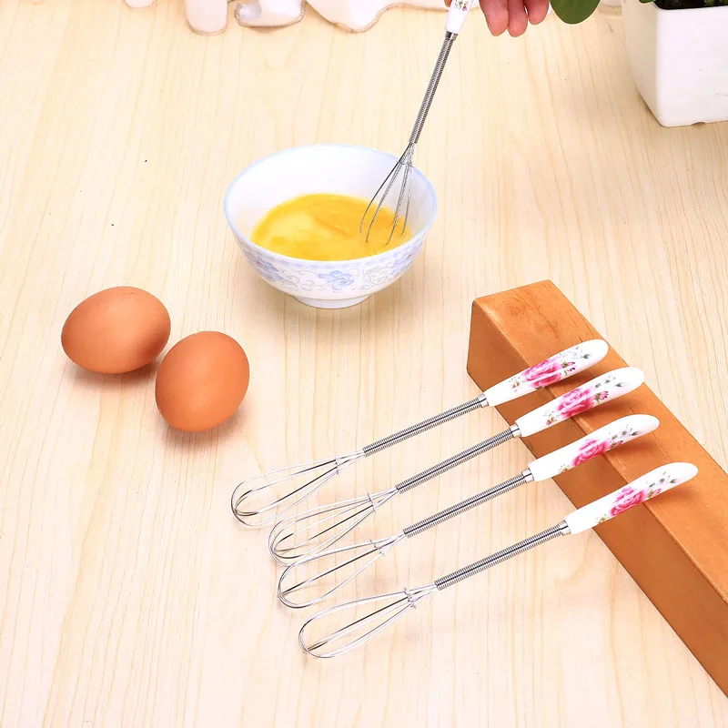 Goodfeer с керамической ручкой из нержавеющей стали мини ручной венчик для приготовления яиц инструмент для взбивания яиц крем перемешивающий смеситель блендер гаджет