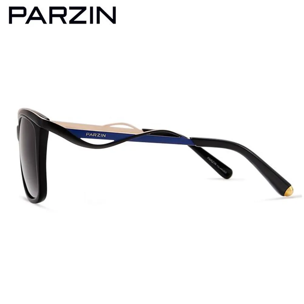 Weiblich Pink Frauen Polarisierte Brille 90 Parzin clear Damen Black Pink Silver Purple Uv Fall Schwarz 9829 Tr Sonnenbrille Blue Mit Vintage Shades clear clear qABwYxw